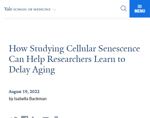 解锁细胞衰老：一种延缓衰老的方法